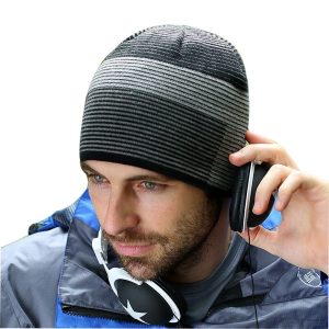 Bonnet à rayures pour homme nouvelle mode