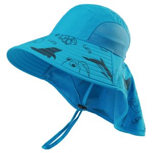 Bob enfant poissons avec protège nuque