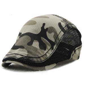 Casquette bec de canard camouflage