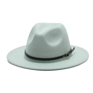 Chapeau fedora feutre unisexe jazz vintage ceremonie