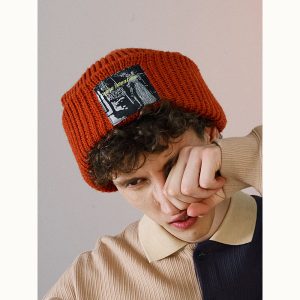 Bonnet long en tricot tendance