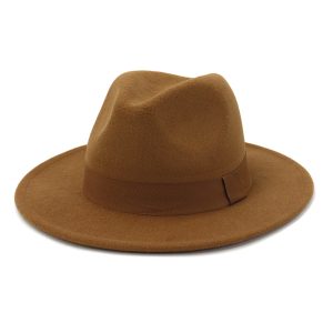 Fedora feutre beige, mojave