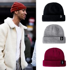 Bonnet beanie short TRUE pour homme