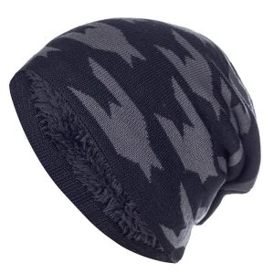 Bonnet camouflage doublé fourrure