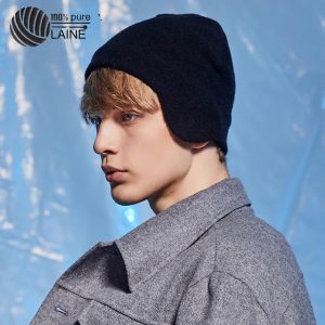 Bonnet cache oreilles 100% pure laine