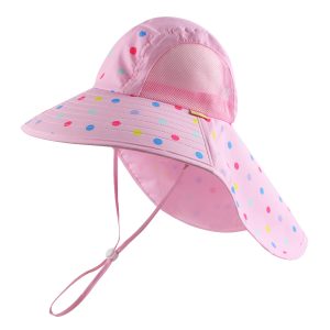 Bob à pois enfant haute protection