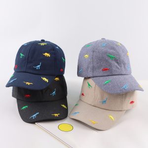 Casquette enfant dinosaure brodé