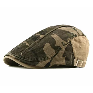 Casquette bec de canard Camouflage 100% coton