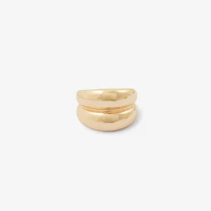 Bague dorée