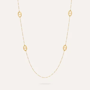 Adriana | Collier sautoir en acier inoxydable