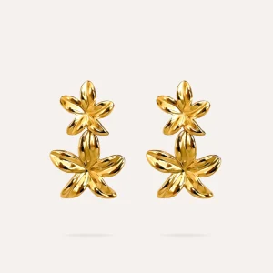Amaya | Boucles d'oreilles en acier inoxydable
