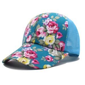 Casquette trucker femme imprimé Floral