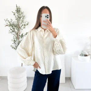 Blouse Bandana beige
