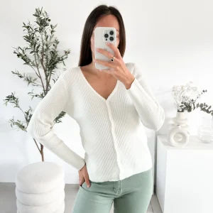Gilet Vivianne blanc