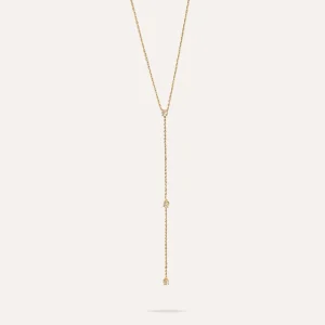 Lucilla | Collier en acier inoxydable et zircons