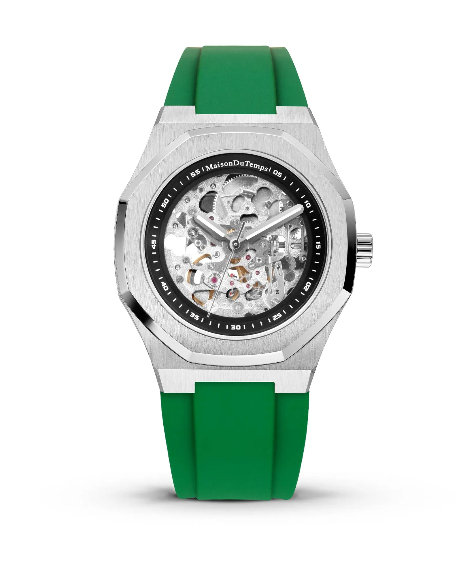 MTBeta Skeleton Miyota Silicone Vert