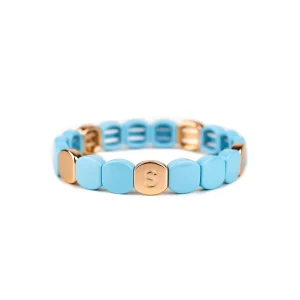 Bracelet Colorful Bleu Givré