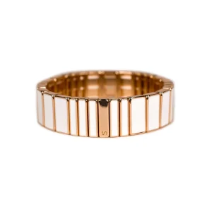 Bracelet Hubba Maxi Serti Blanc