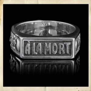 À la Mort - Bague en argent 925