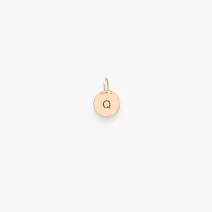 Petite médaille Initiale Q