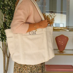 Tote bag brodé personnalisable
