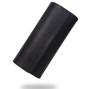Watch Roll Noir - 3 Montres