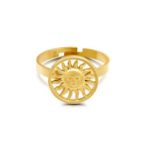 Bague femme ajustable Hélios